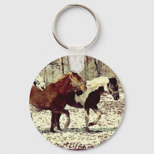 Chaveiro Cavalos de inverno
