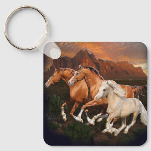 Chaveiro Cavalos Selvagens