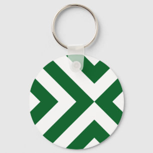 Chaveiro Cavalos Verdes e Brancos