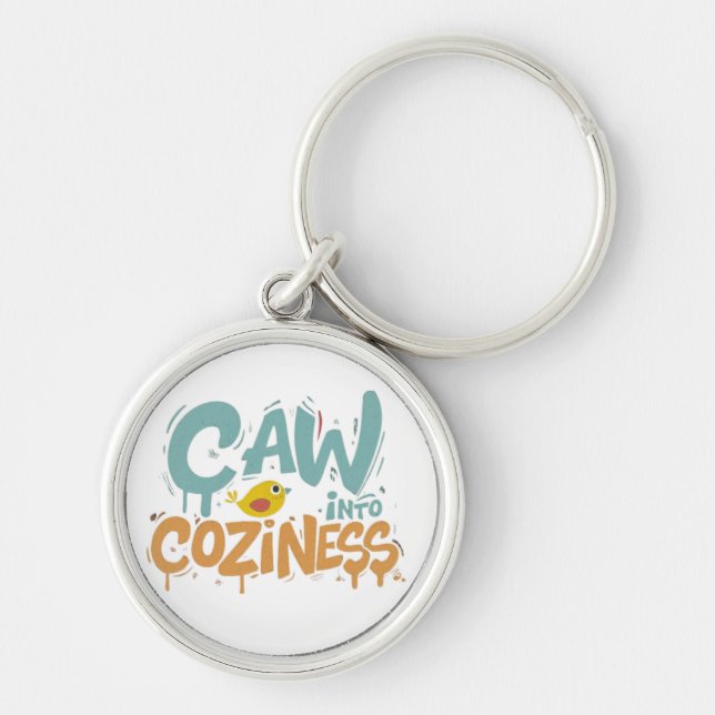 Chaveiro Caw, dentro, Coziness (Frente)