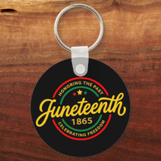 Chaveiro Celebração da Liberdade da História Negra de Junet