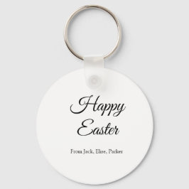 Chaveiro Celebração de páscoa adicionar felz pascoa de foto