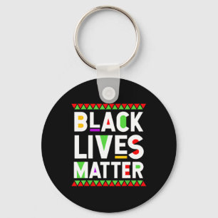 Chaveiro Celebração do Mês da História do Black Lives Probl