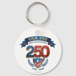 Chaveiro celebração EUA 250