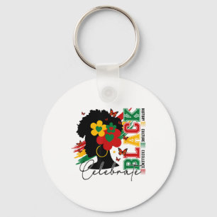 Chaveiro Celebrando a História Negra Cultura Excelência Afr
