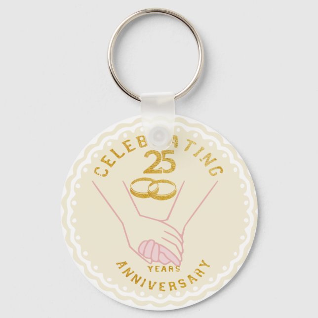Chaveiro Celebrating 25 years Giveaways (Frente)