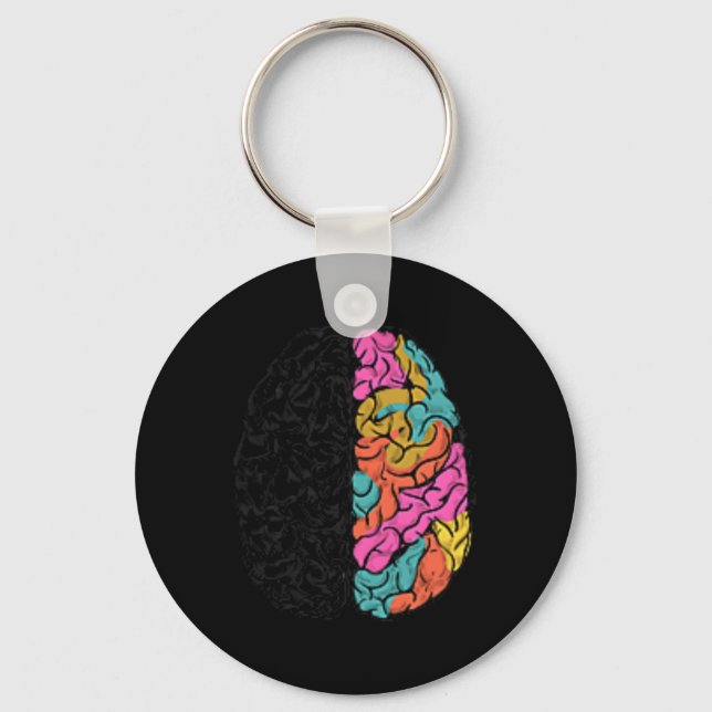 Chaveiro Celebre Mentes de Todos os Tipos Neurodiversidade  (Frente)