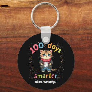 Chaveiro Celebre por ser "100 Dias Mais Inteligente"  Perso