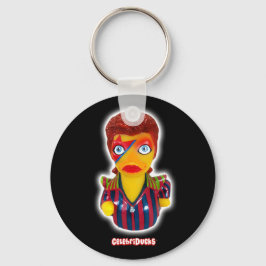 Chaveiro CelebriDucks Cadeia de Chaves de Borracha