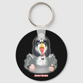 Chaveiro CelebriDucks Gene SImmons Kiss