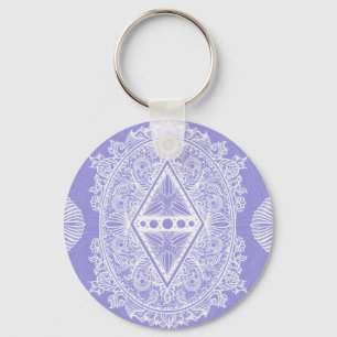 Chaveiro Celestial Diamond Mandala