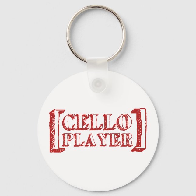 Chaveiro Cello Player (Frente)