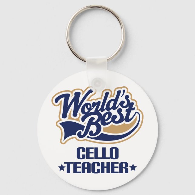 Chaveiro Cello Teacher Gift (Frente)