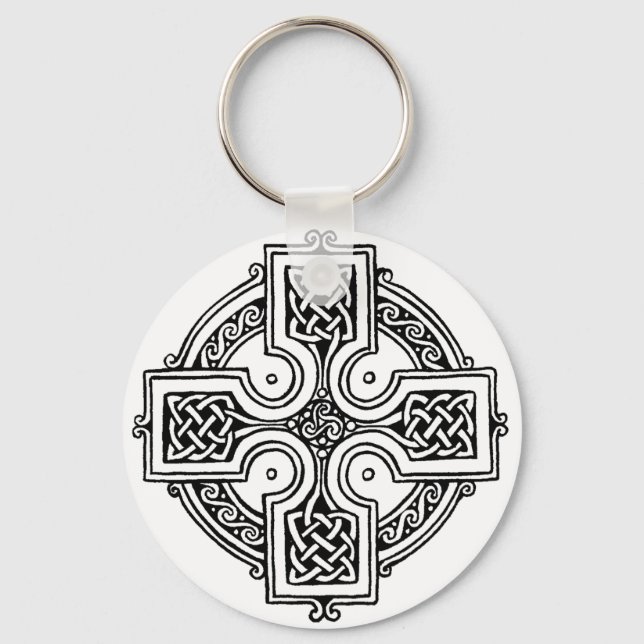 Chaveiro Celtic cross pattern (Frente)