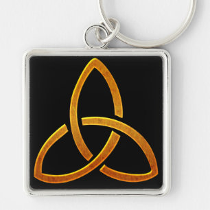 Chaveiro Celtic Ouro Trinity