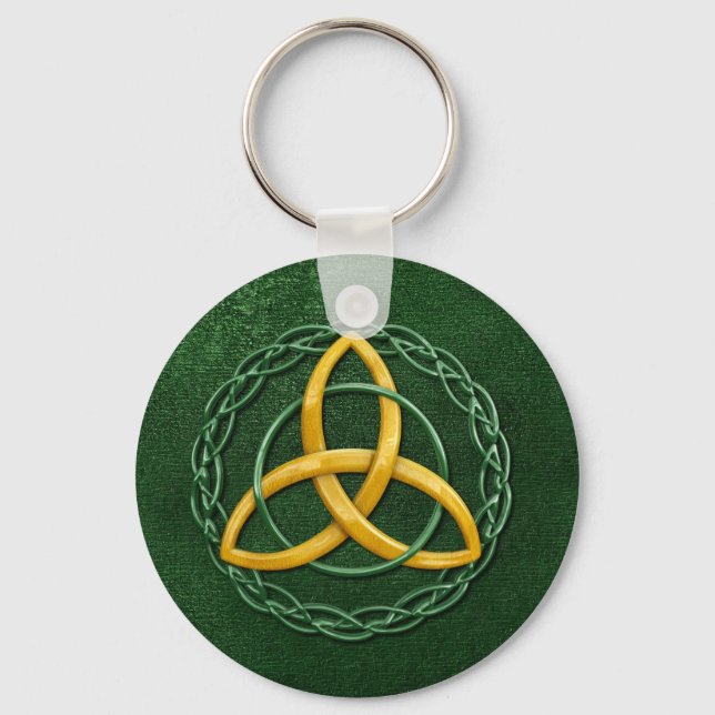 Chaveiro Celtic Trinity Knot (Frente)