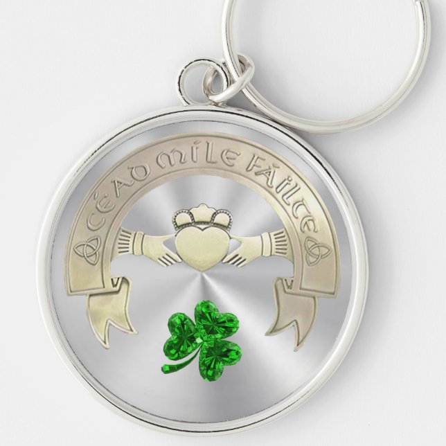 Chaveiro Cem Mil Saúdam (Frente)