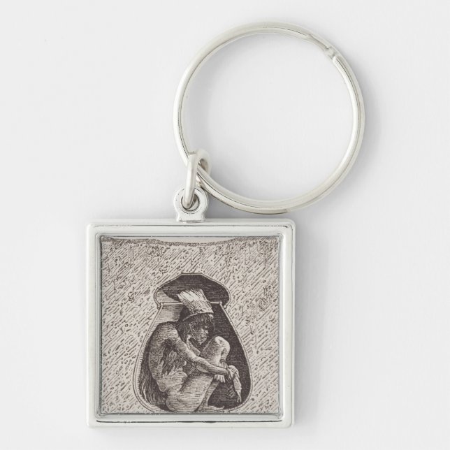 Chaveiro Cemitério indiano velho (Frente)