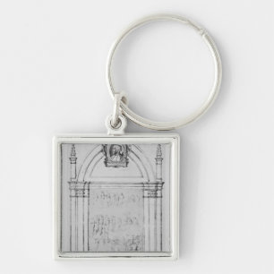 Chaveiro Cenas da vida de um santo