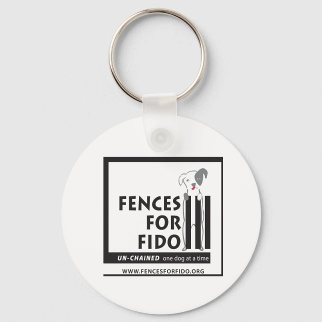 Chaveiro Cercas Para Corrente De Chave Fido (Frente)