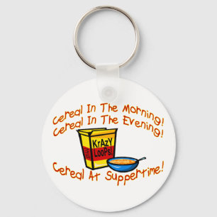 Chaveiro Cereal O Tempo Todo