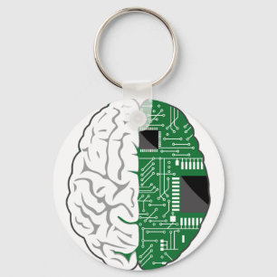 Chaveiro Cérebro Cybernetic