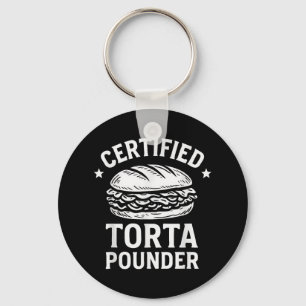 Chaveiro Certified Torta Pounder Funny Torta Memória Sandwi