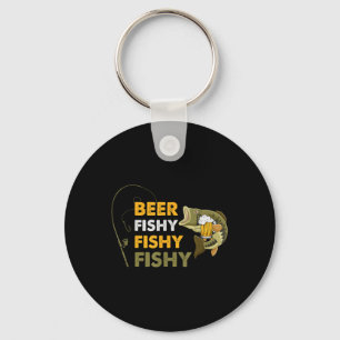 Chaveiro Cerveja Cervejeiro Apaixonado por Pesca Retrô Vin