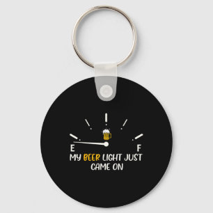 Chaveiro Cerveja Light Acabou de Acender Pai da Cerveja Dia