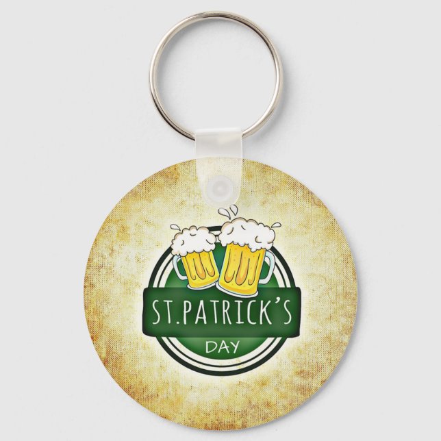 Chaveiro Cervejas do Dia de São Patrício (Frente)