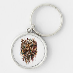 Chaveiro Cervo Tribal Boho, Sonhando com Cervo
