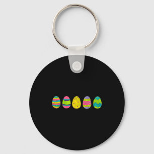 Chaveiro Cesta de páscoa pintada colorida ovos caçada ovos
