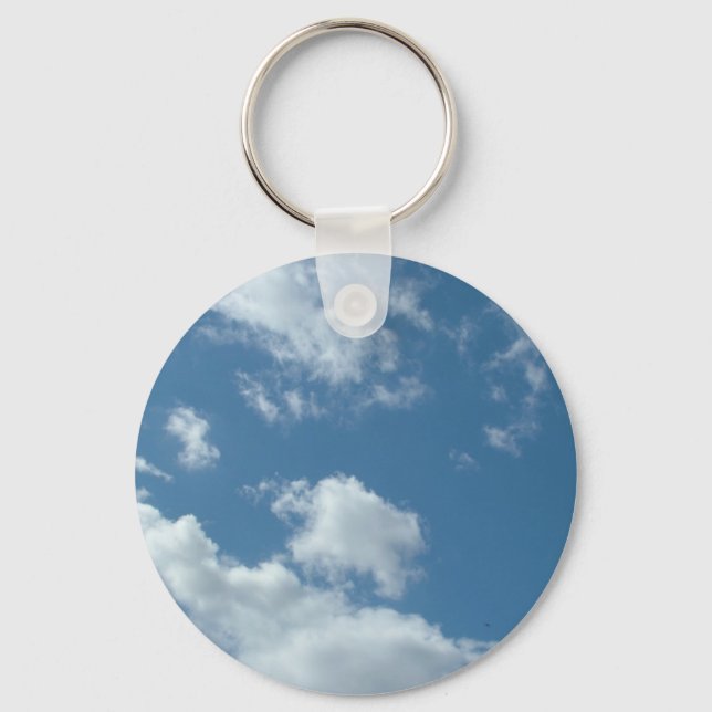 Chaveiro céu azul e nuvens brancas (Frente)