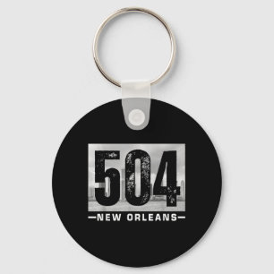 Chaveiro Céu da Cidade de Nova Orleans 504 Código de Área V