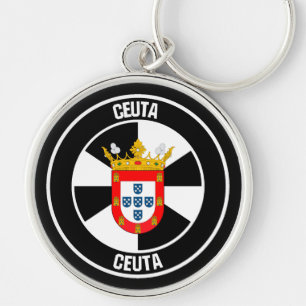 Chaveiro Ceuta Round Emblem