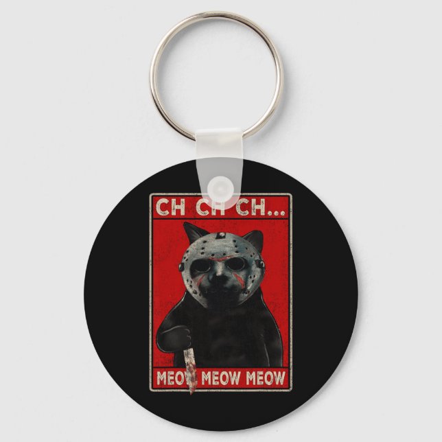 Chaveiro CH CH CH CH...Meow Meow Meow (Frente)