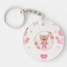 Chá de Bebê do Ursinho Teddy Rosa
