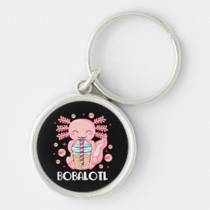 Chaveiro Chá de Bolhas Axolote Engraçado