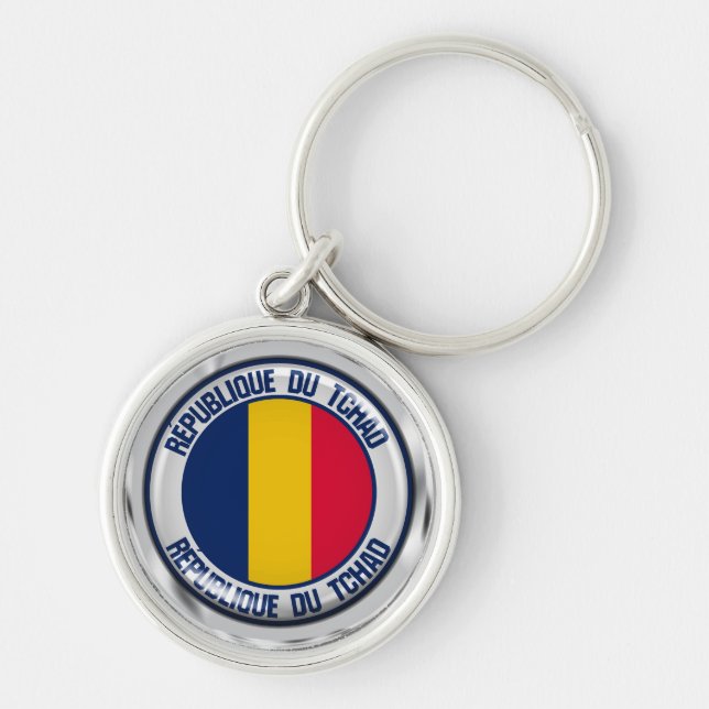 Chaveiro Chad Round Emblem (Frente)