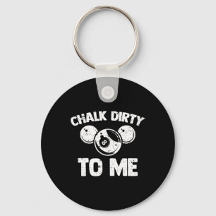 Chaveiro Chalk Dirk To Me - Engraçada Piscina B do Jogador