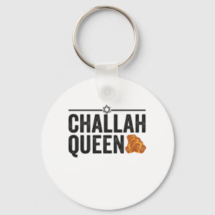 Chaveiro Challah Queen Funny Hanukkah Jewish Holiday Gift