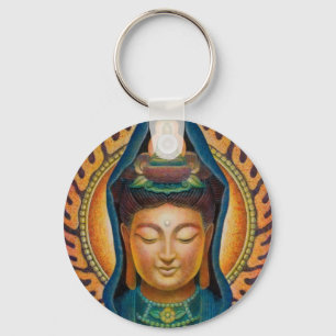 Chaveiro Chama de Kuan Yin da deusa