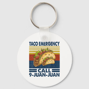 Chaveiro Chamada de Emergência do Taco 9 Juan Funny Cinco d
