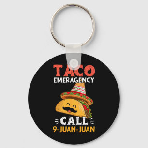 Chaveiro Chamada de Emergência do Taco 9 Juan Funny Cinco d