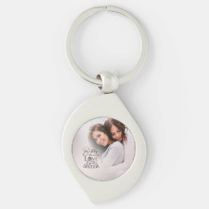 Chaveiro Chamada de Fotografia de Aniversário Minimalista I