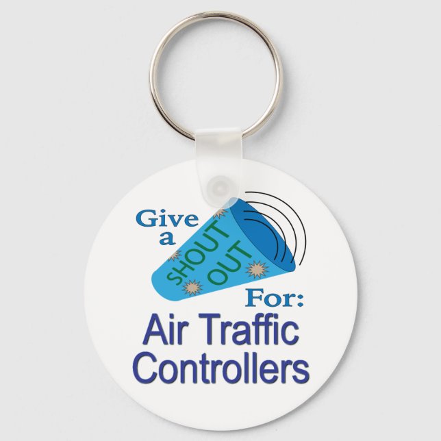 Chaveiro Chamada para controladores de tráfego aéreo (Frente)