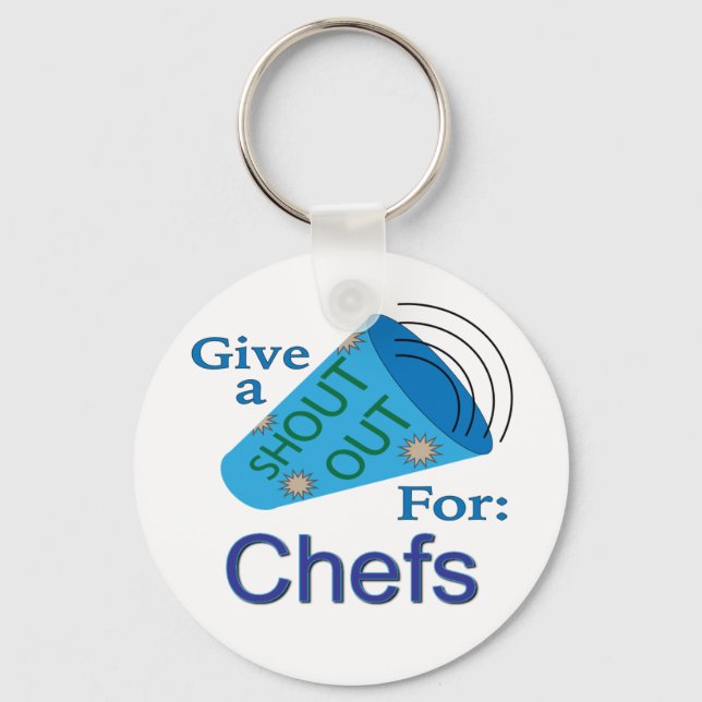 Chaveiro Chamado para Chefs (Frente)