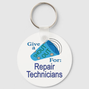 Chaveiro Chamado para Técnicos de Reparo