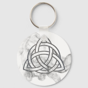 Chaveiro Chanfro de prata de Triquetra