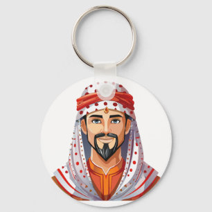 Chaveiro Chapéu árabe ou muçulmano tradicional